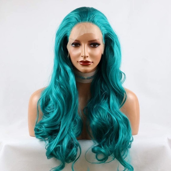 💫24” TEAL BODY WAVE LACE FRONT WIG💫 *NEW*
🆕🆕🆕 - Picture 5 of 7